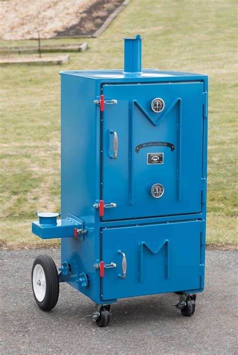 stainless steel cabinet smoker|Meadow Creek BX100 Cabinet (Box) Smoker.